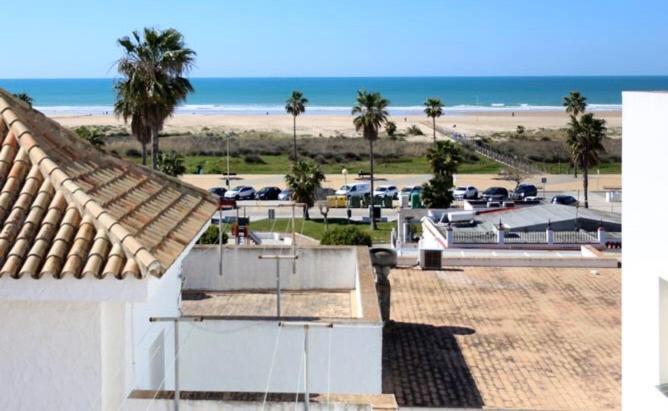 Conil A Pie De Playa Con Amplias Vistas Al Mar Leilighet Conil De La Frontera Eksteriør bilde